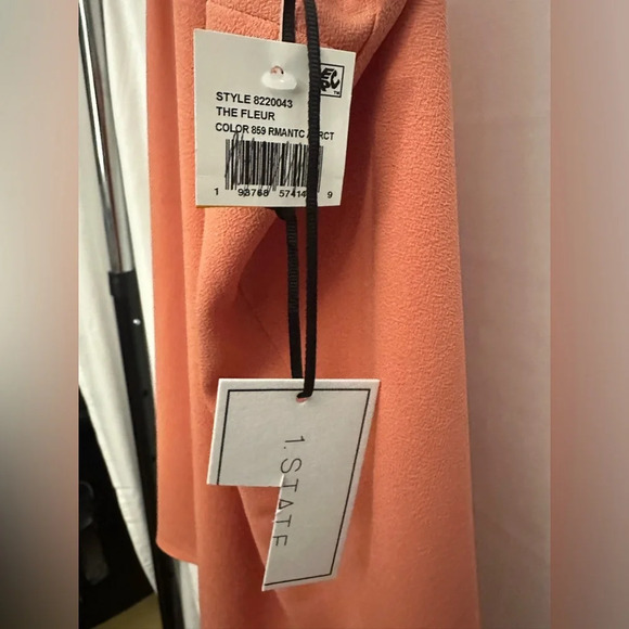 1.State The Fleur Camisole Size 3X Lace Trim In Romantic Apricot Lined NWT - Picture 3 of 5